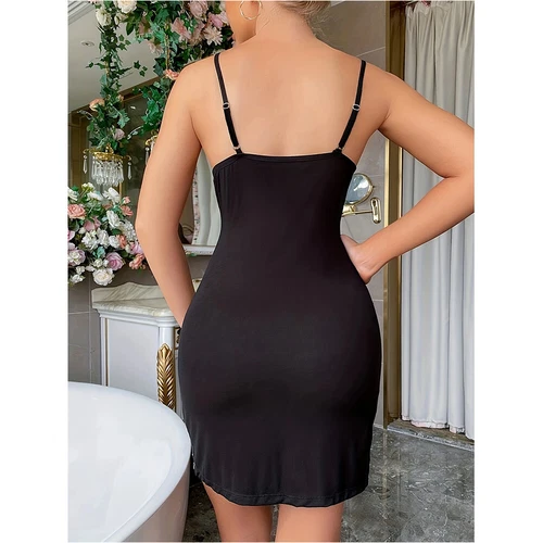 Mujeres Sexy-Leopardo-Lencería Babydoll Transparente Mini Vestido Prendas para dormir Prendas para dormir Tanga - Imagen 64 de 87