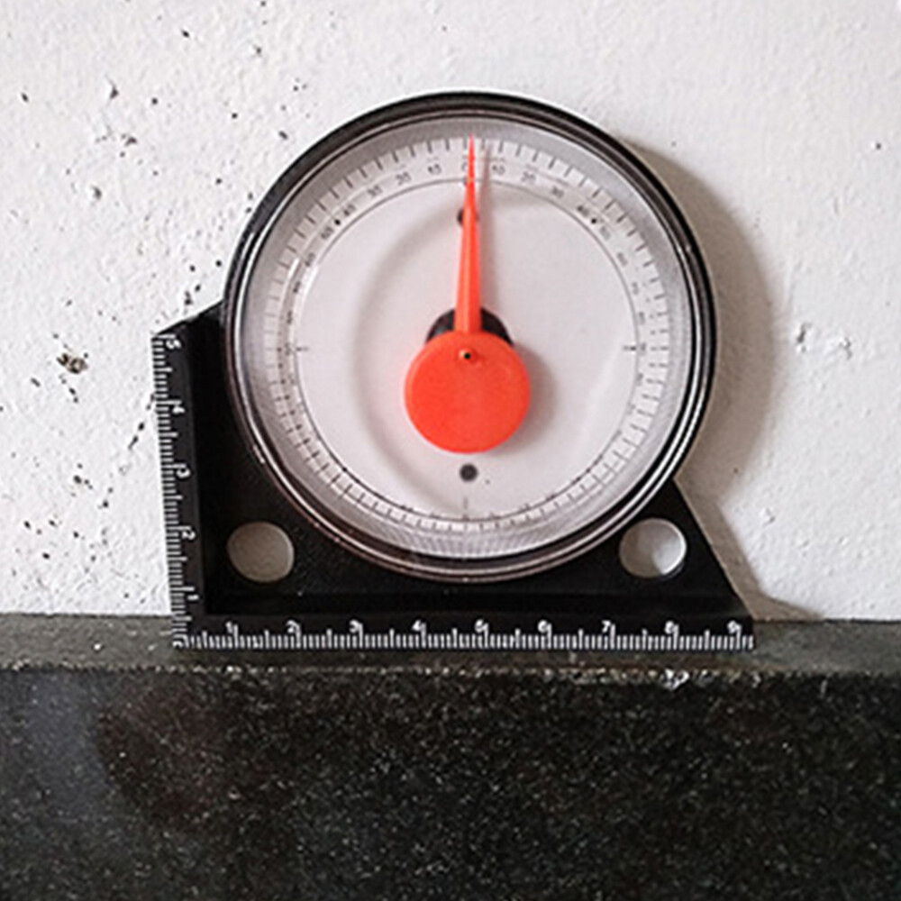 2Pcs Inclinometer Angle Gauge Tool Pipe Angle Finder Angle Level Tool