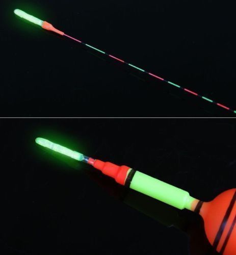 50Pcs Chemical Light Fishing Fluorescent Glow Sticks Clip On the Rod Tip @ - Picture 5 of 12