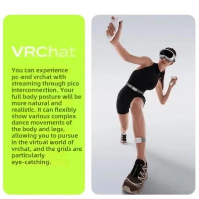 PICO 4 Ultra Pro Waist Motion Tracker - Full-Body Motion Capture