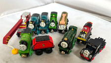 LOT THOMAS THE TRAIN Wooden Diecast Trains Magnetic Smudger salty Nelson Diesel