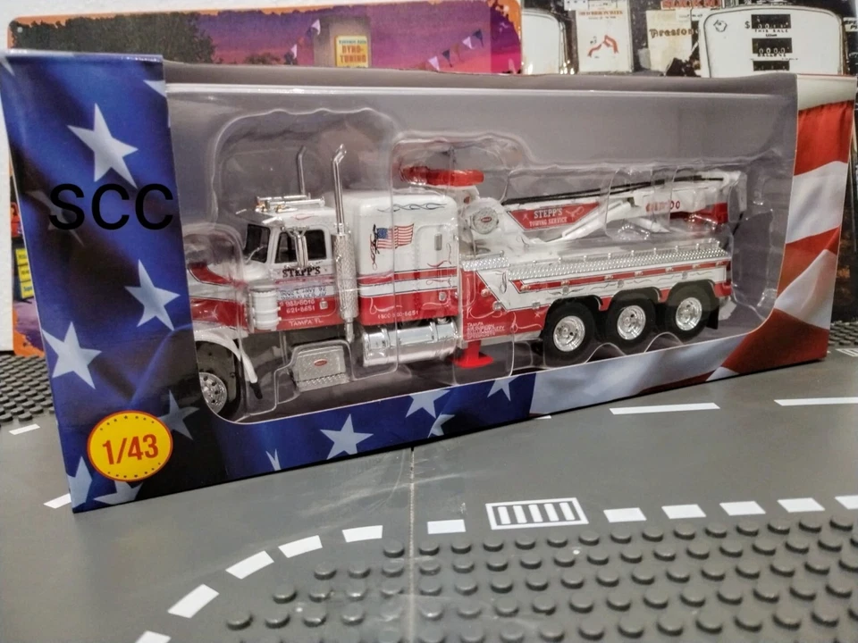 PETERBILT 359 WRECKER (1980) STEPP`S TOWING SERVICE, ALTAYA 1:43  FREE SHIPPING! - Image 3 of 4