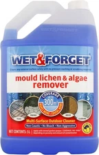 Wet & Forget Mould Lichen & Algae Remover Outdoor Cleaning Solution 5 Litre