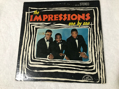 LP THE IMPRESSIONS One By One ABC-PARAMOUNT