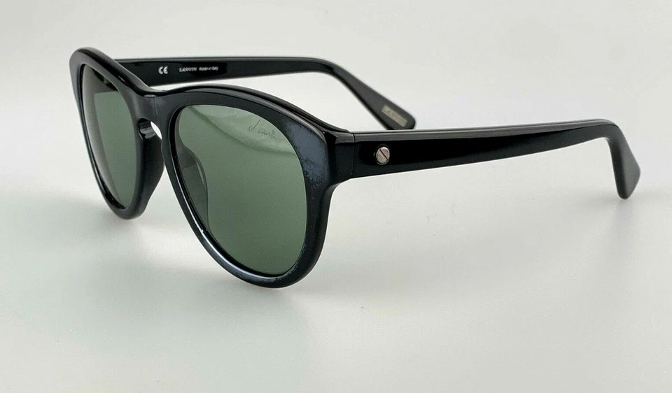 Gafas de sol Lanvin SLN 589 col. 0Z01 negro cuadrado ojo de cerradura + estuche Italia Foto 3 de 4