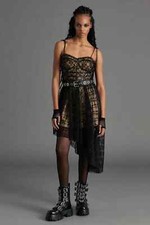 Steve Madden Women's Dali Dress Size Small S Black Multi Party Outfit NWT