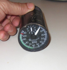 AIRCRAFT GAUGE BEECHCRAFT TACHOMETER P/N 101-384159-7 ALT 100-0049-03