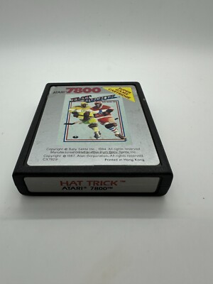 Hat Trick (Atari 7800, 1987) Authentic, tested and works!