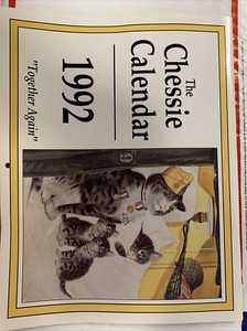 The Chessie Calendar 1992 Chessie System Railroad "Together Again"