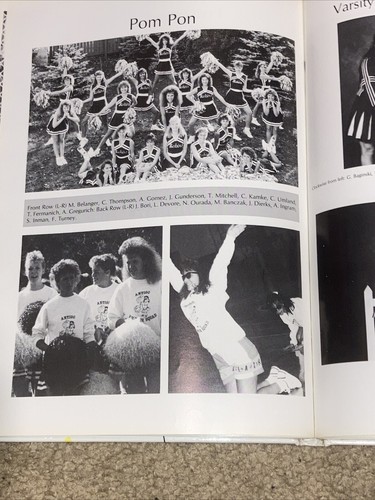 Antigo High School Yearbook 1989 Some Inscriptions Inside - Picture 6 of 13