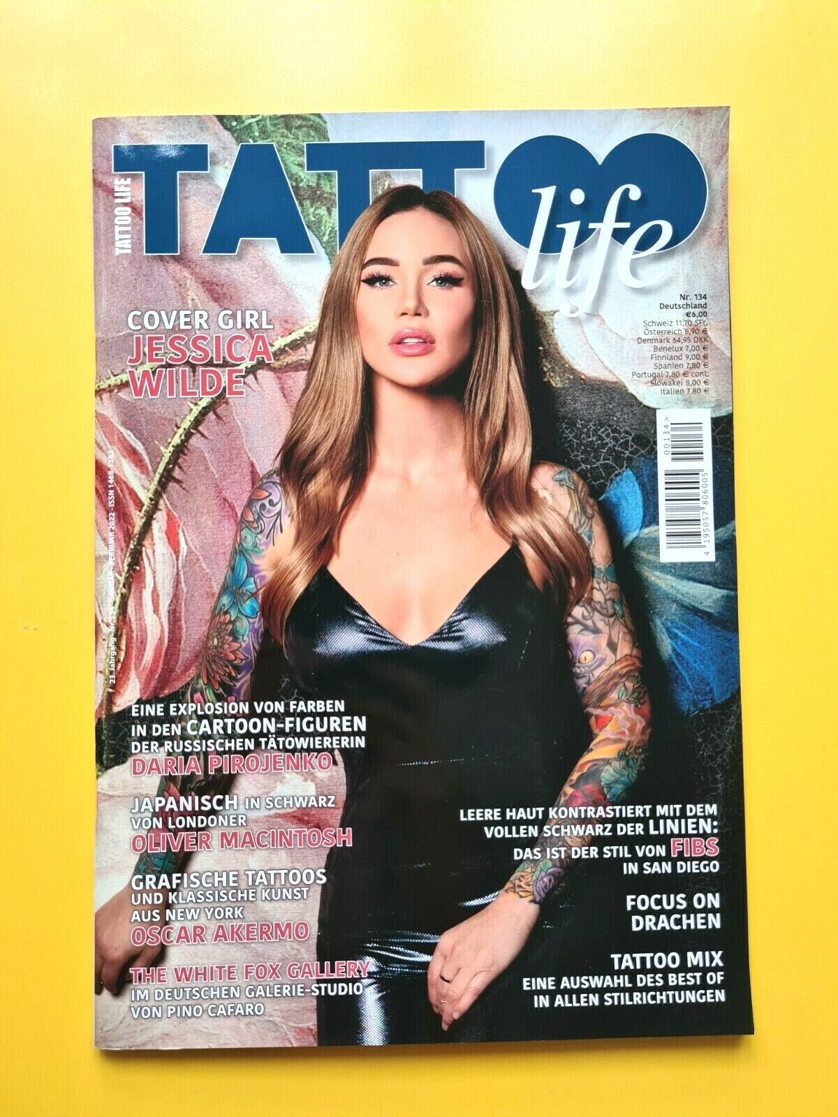 Thumbnail - Tattoo Life Nr.134 Cover Girl Jessica Wilde