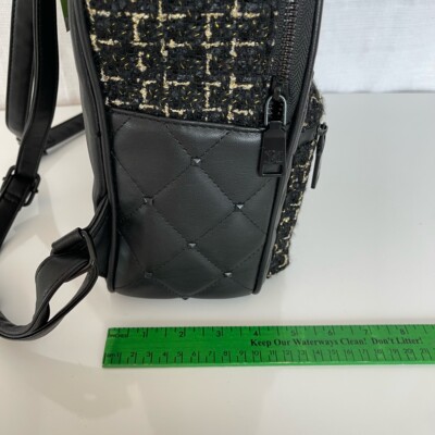 NWT Badgley Mischka Diamond -Quilted Nylon Backpack | eBay