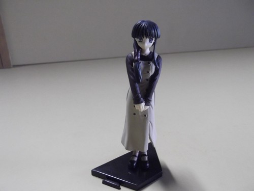 Hasebe Aya from Comic Party Anime 4"in Girl Black Hair Wearing Brown/Tan Outfit - Picture 2 of 8