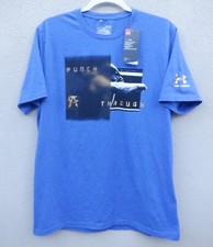 Under Armour Men's M Canelo Alvarez Boxing Blue T Shirt Limited READ