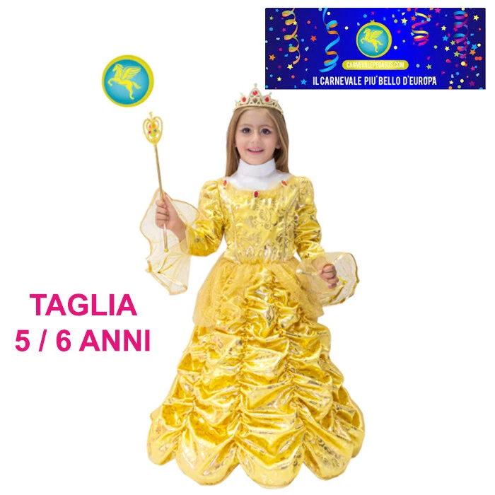 Costume da La principessa La Bella e la Bestia per donna