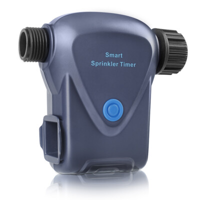Zigbee Water Timer with Rain Delay Smart Hose Faucet Timer Blue for Lawn Garden 