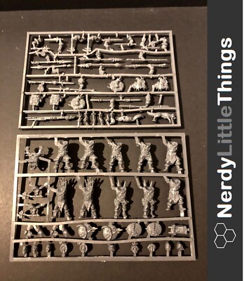 Mantic Games - Kings of War Ice and Shadow - Northern Alliance - 10 Tribesmen