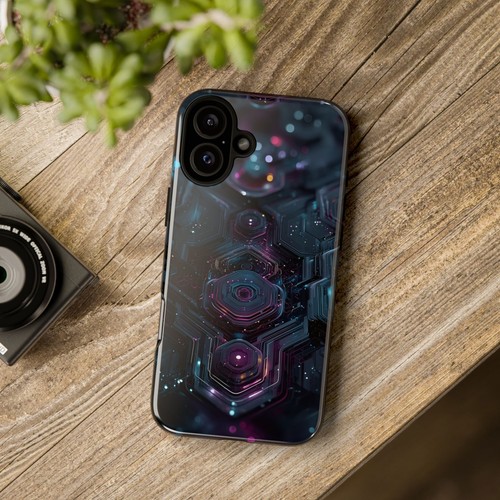 Neon Matrix Geometry - Phone Cover Case for iPhone | Galaxy | Pixel - Zdjęcie 23 z 255
