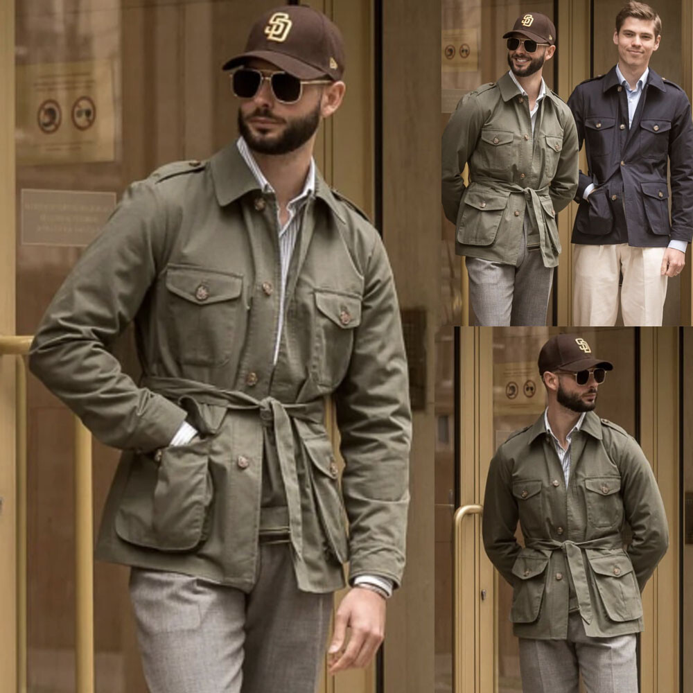 WINTER SAFARI JACKET FIFTY-SIX 56 : (56 design) WINTER SAFARI