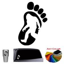 Bigfoot Sasquatch Decal for Truck Car Window Hunter tumbler sticker v4