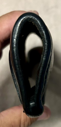 BIANCHI BLACK LEATHER # 19L/2 HOLSTER - VINTAGE LH BERETTA 92 SERIES AUTOMATIC - Picture 9 of 9