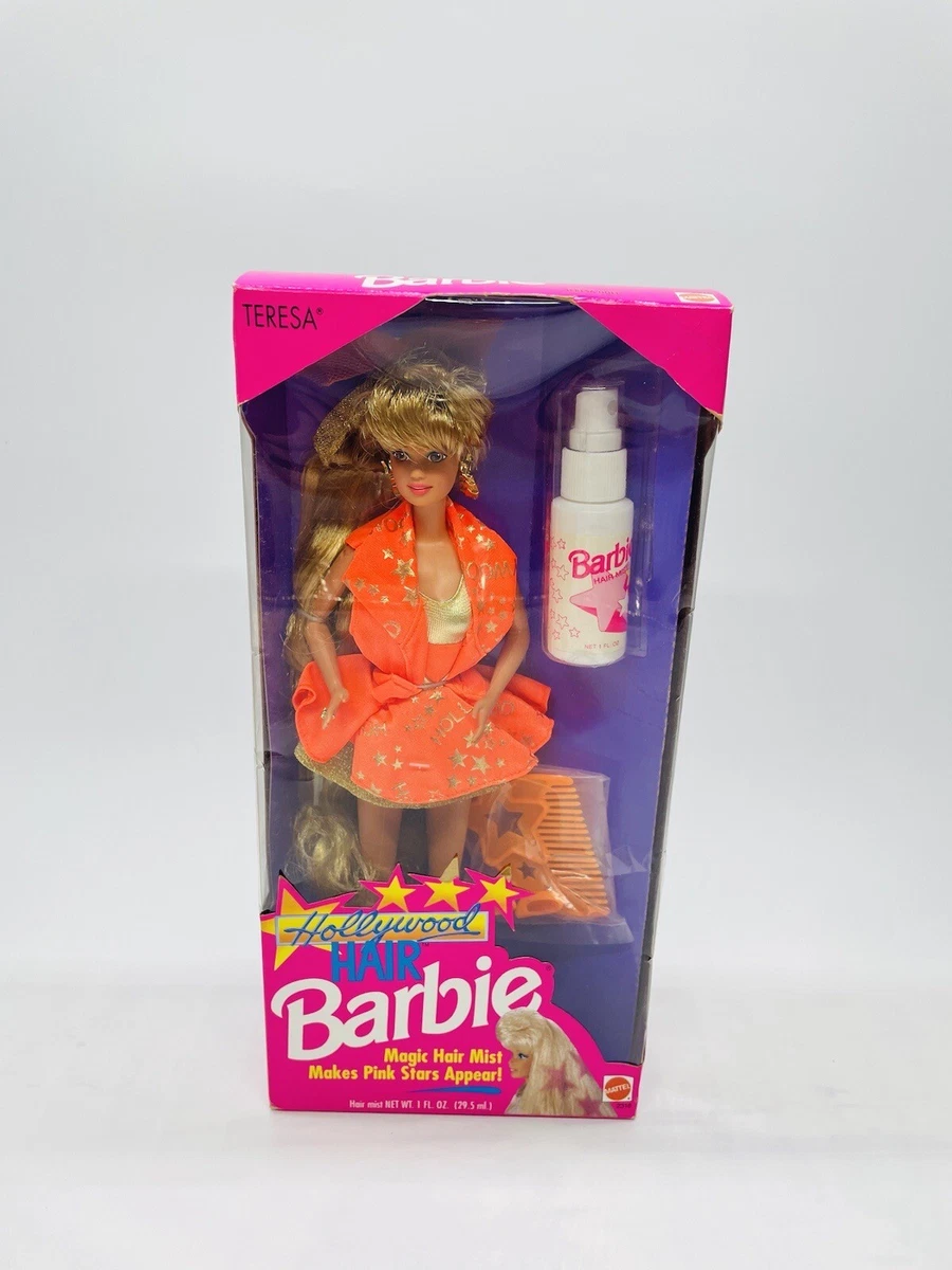 1992 Barbie Hollywood Hair Teresa Made in Malaysia NRFB