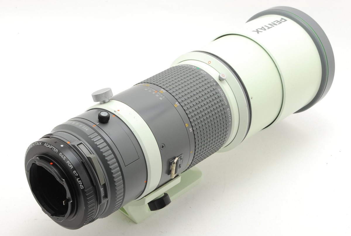 Read [MINT+] SMC Pentax M* 67 400mm F4 ED IF MF Telephoto Lens for