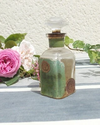 ANCIENNE PETITE BOUTEILLE DE PARFUM ROGER GALLET 1889 VIOLETTES - Photo 1/4