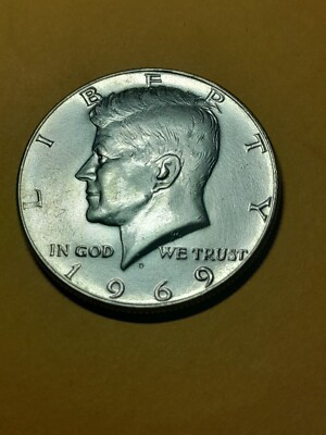 1969 Kennedy Half Dollar D-mint | eBay