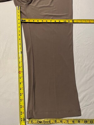 R&M Richards Women's Plus Size 14W Pull On Pants Taupe Plus Size