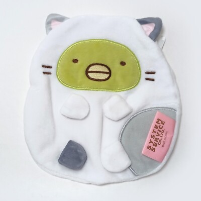 San-X Sumikko Gurashi Kapselspielzeug Plüsch Flachbeutel Tasche Pinguin Katze 16 cm