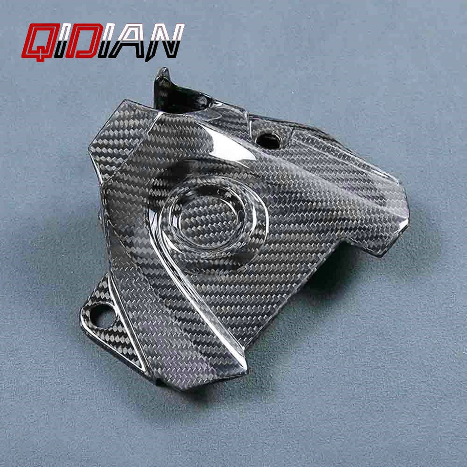 For 2013-2020 YAMAHA MT09 FZ09 Carbon Fiber Motorcycle Sprocket Cover Fairing — 第 3/4 张图片