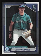 Jonny Farmelo Chrome Prospect 2024 Bowman #BCP-147 Seattle Mariners