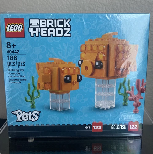 LEGO RETIRED! BrickHeadz Goldfish Pets 40442, NEW! Weekend Sale!