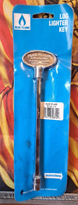 Blue Flame Log Lighter Key 8'' Length 1/4'' Socket