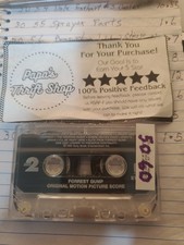 FORREST  GUMP 1994 ORIGINAL  MOTION PICTURE  SCORE CASSETTE TAPE