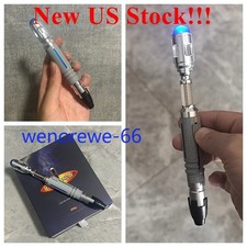 US Now  NAWYA Doctor Who 10th Replica Metal LED Sonic Screwdriver Scalable Prop
