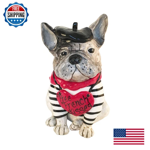 Blue Sky Clayworks Bull Dog Treat Jar