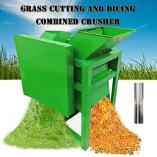 Electric 220V 2.2KW Grass Vegetable Corn Stalk Cutting Dicing Combined Crusher