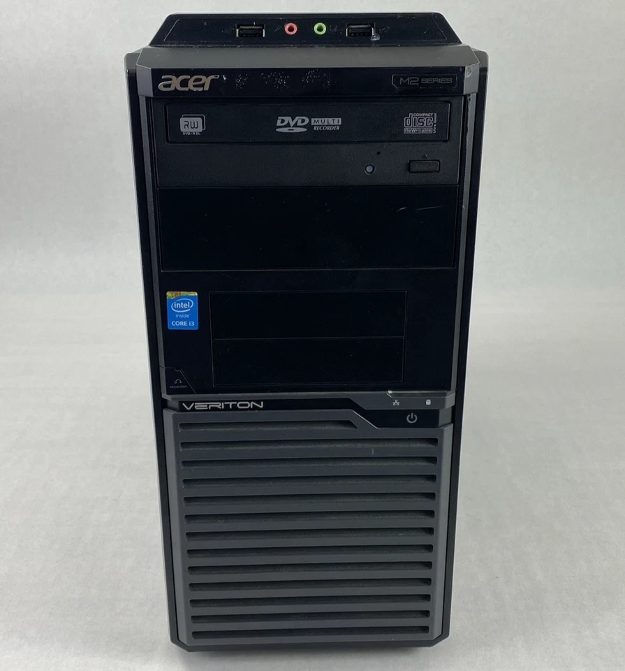 Estuche para ordenador Acer Veriton serie M2 ATX torre media con fuente de alimentación de 300 W Foto 2 de 4