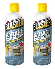 B'laster Silicone Garage Door Lubricant, 9.3 oz (2 Pack)