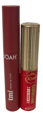Joah TMI Velvet Lip Color JVLL07 No Regrets & Tintation & Stain JLT03 Heartbreak