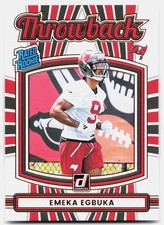 2025 Donruss #31 Emeka Egbuka Rated Rookies Throwback