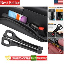 2pcs Car Seat Gap Filler - Universal Anti-drop Organizer For Essentials