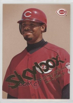 2004 Skybox Autographics Ken Griffey Jr #9 HOF 1k9e