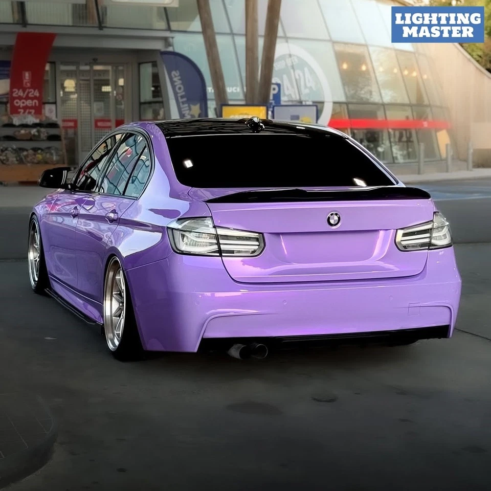 Luces traseras LED transparentes nuevas para BMW Serie 3 Sedán F30 F35 2012-2018 con secuencial Foto 4 de 4