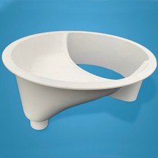 Complete Urine Separator for Compost Toilet, ABS Plastic Urine Diverter, Dry Loo