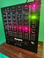 Numark M6USB 4 Channel USB DJ Mixer Phono Line Dual Mic 3 Band EQ MINT