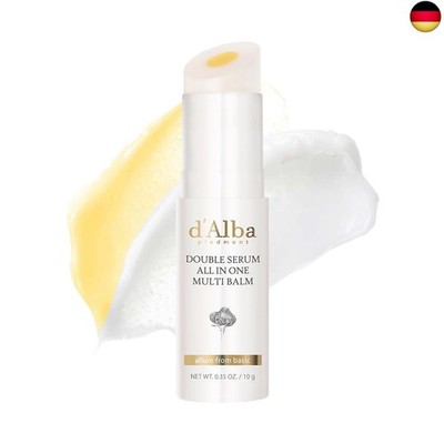 d'alba | Italian White Truffle Double Serum All-in-one Multi Balm, vegane Hautpf