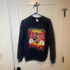 Vintage Atlanta Braves Fruit Of The Loom Pullover Crewneck. Made in USA. 90s.